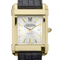 Charleston Men's Gold Watch with 2-Tone Dial & Leather Strap at M.LaHart & Co. Shot #1