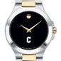 Charleston Men's Movado Collection Two-Tone Watch with Black Dial Shot #1
