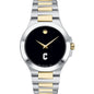 Charleston Men's Movado Collection Two-Tone Watch with Black Dial Shot #2