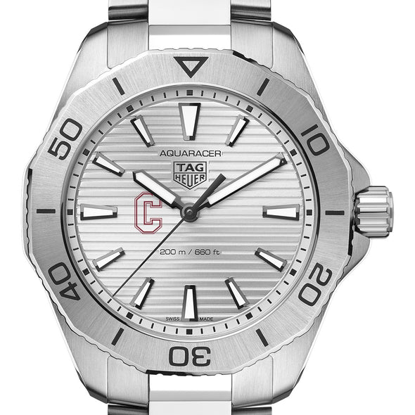 Charleston Men&#39;s TAG Heuer Steel Aquaracer with Silver Dial Shot #1