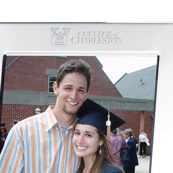 Charleston Polished Pewter 5x7 Picture Frame Shot #2