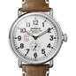 Charleston Shinola Watch, The Runwell 41 mm White Dial Shot #1