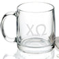 Chi Omega 13 oz Glass Coffee Mug Shot #2