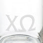 Chi Omega 13 oz Glass Coffee Mug Shot #3