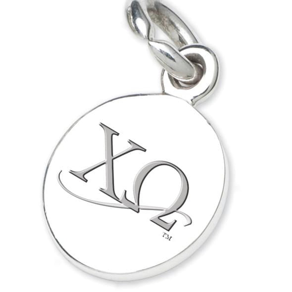 Chi Omega Sterling Silver Charm Shot #2