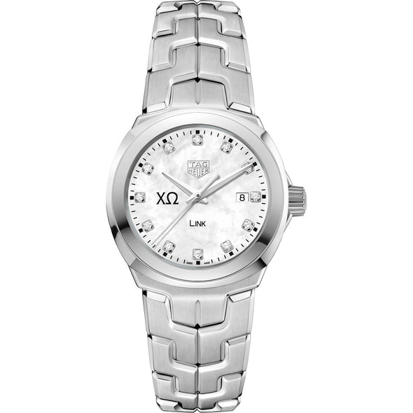 Chi Omega TAG Heuer Diamond Dial LINK for Women Shot #2