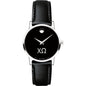 Chi Omega Women's Movado Museum with Leather Strap Shot #2