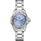 Chi Omega Women's TAG Heuer Steel Aquaracer with Blue Sunray Dial Shot #2