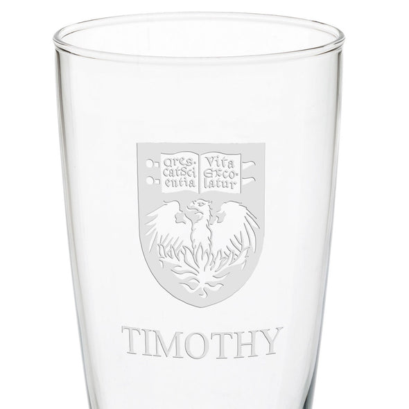 Chicago 20oz Pilsner Glasses - Set of 2 Shot #3