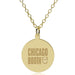 Chicago Booth 18K Gold Pendant & Chain