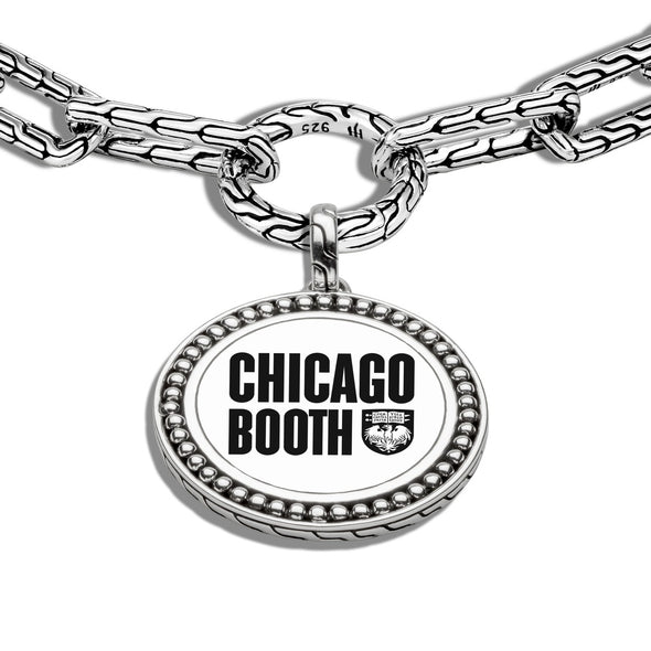 Chicago Booth Amulet Bracelet by John Hardy with Long Links and Two Connectors Shot #3