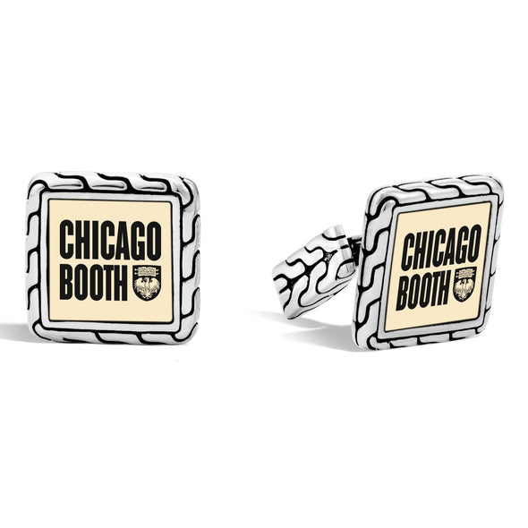 Chicago Booth Cufflinks by John Hardy with 18K Gold Shot #2