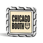 Chicago Booth Cufflinks by John Hardy with 18K Gold Shot #3
