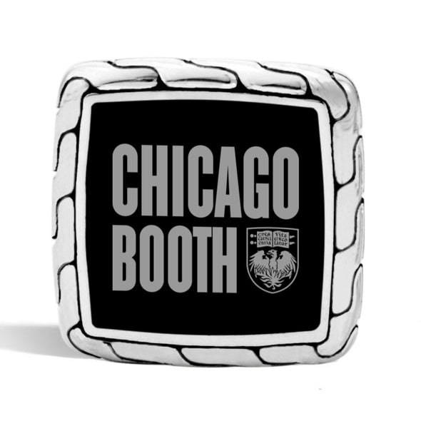 Chicago Booth Cufflinks by John Hardy with Black Onyx Shot #2