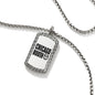 Chicago Booth Dog Tag by John Hardy with Box Chain Shot #3