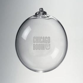 Chicago Booth Glass Ornament by Simon Pearce Shot #1