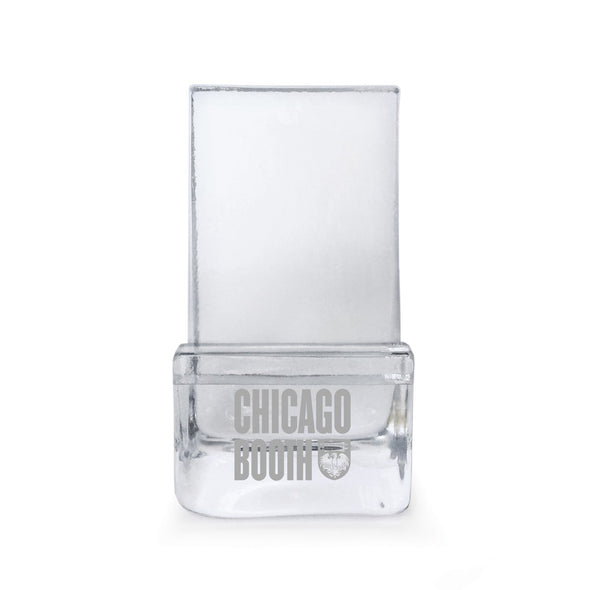 Chicago Booth Glass Phone Holder by Simon Pearce Shot #1