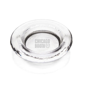 Chicago Booth Glass Wine Coaster by Simon Pearce Shot #1