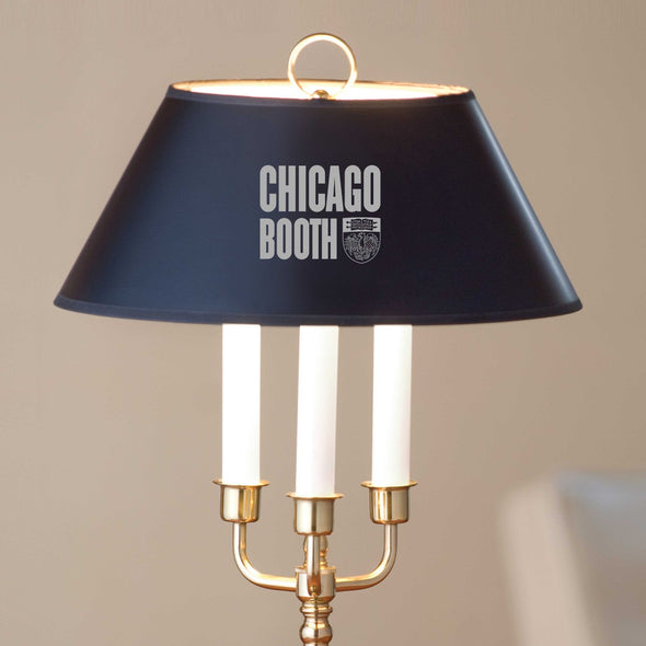 Chicago Booth Lamp in Brass &amp; Marble Shot #2