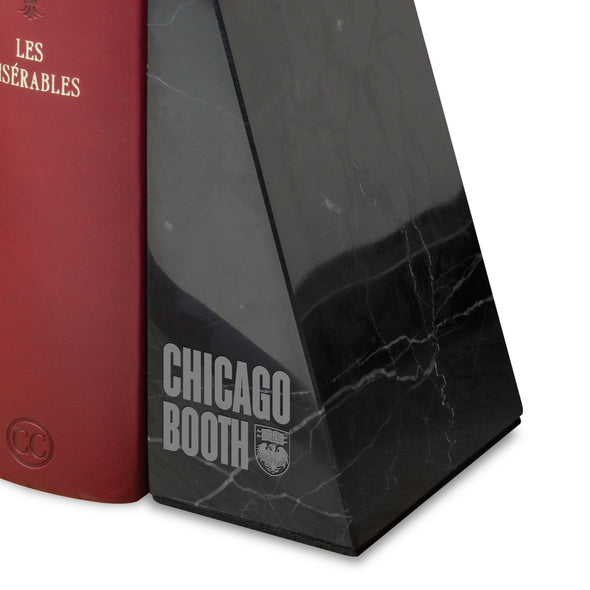Chicago Booth Marble Bookends by M.LaHart Shot #2