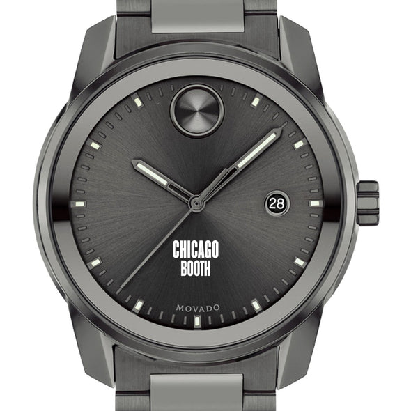 Chicago Booth Men's Movado BOLD Gunmetal Grey with Date Window Shot #1
