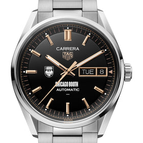 Chicago Booth Men's TAG Heuer Carrera Day-Date Automatic with Black Dial Shot #1