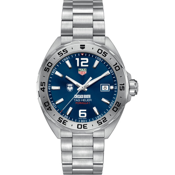 Chicago Booth Men&#39;s TAG Heuer Formula 1 with Blue Dial Shot #2