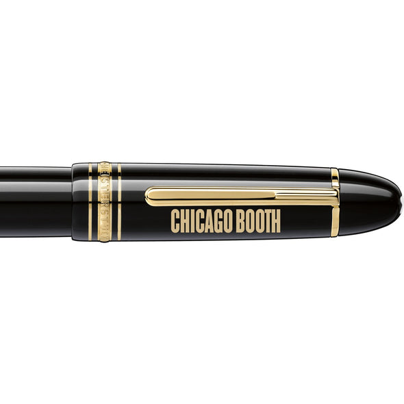 Chicago Booth Montblanc Meisterstück 149 Fountain Pen in Gold Shot #2
