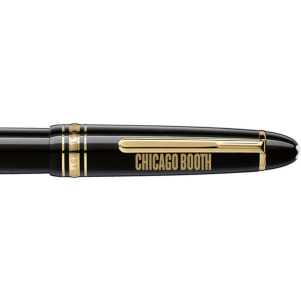 Chicago Booth Montblanc Meisterstück LeGrand Rollerball Pen in Gold Shot #2
