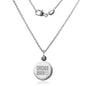 Chicago Booth Necklace with Charm in Sterling Silver Shot #2