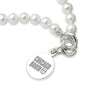 Chicago Booth Pearl Bracelet with Sterling Silver Charm Shot #2