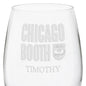 Chicago Booth Red Wine Glasses - Set of 4 Shot #3