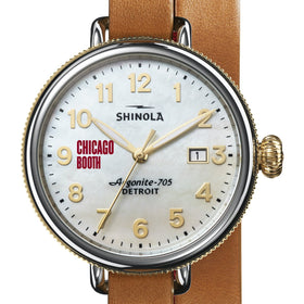 Chicago Booth Shinola Watch, The Birdy 38mm MOP Dial Shot #1