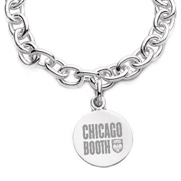 Chicago Booth Sterling Silver Charm Bracelet Shot #2