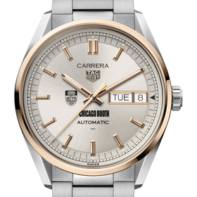 Chicago Booth TAG Heuer Carrera Automatic Day-Date 18K 5N Rose Gold Shot #1