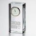Chicago Booth Tall Glass Desk Clock by Simon Pearce