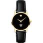 Chicago Booth Women's Movado Gold Museum Classic Leather Shot #2