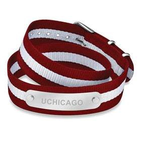 Chicago Double Wrap RAF Nylon ID Bracelet Shot #1