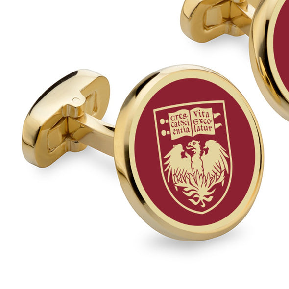 Chicago Enamel Cufflinks Shot #2