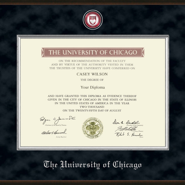 Chicago Excelsior Diploma Frame Shot #2