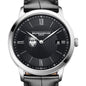 Chicago Men's Baume et Mercier 40mm Classima Quartz Watch with Black Dial & Black Leather Strap Shot #1
