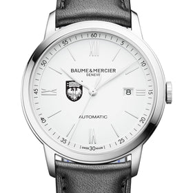 Chicago Men's Baume et Mercier 42mm Classima Automatic Watch with White Dial & Black Leather Strap Shot #1