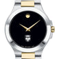 Chicago Men's Movado Collection Two-Tone Watch with Black Dial Shot #1