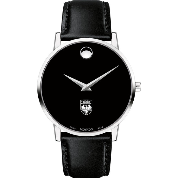 Chicago Men&#39;s Movado Museum with Leather Strap Shot #2