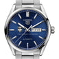 Chicago Men's TAG Heuer Carrera with Blue Dial & Day-Date Window Shot #1