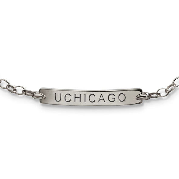 Chicago Monica Rich Kosann Petite Poesy Bracelet in Silver Shot #1