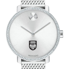 Chicago Women's Movado Bold with Crystal Bezel & Mesh Bracelet Shot #1