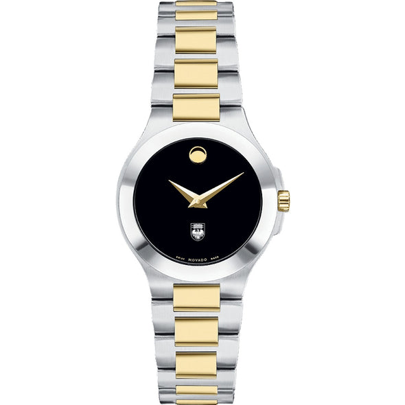 Chicago Women&#39;s Movado Collection Two-Tone Watch with Black Dial Shot #2