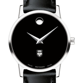 Chicago Women's Movado Museum with Leather Strap Shot #1