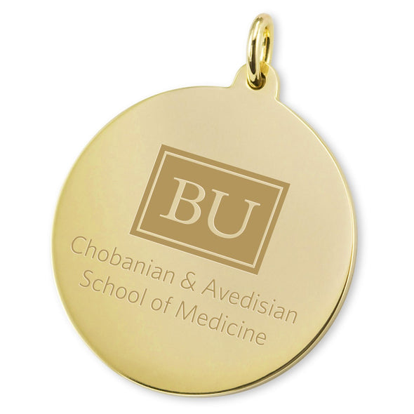 Chobanian & Avedisian School of Medicine 14K Gold Charm Shot #2